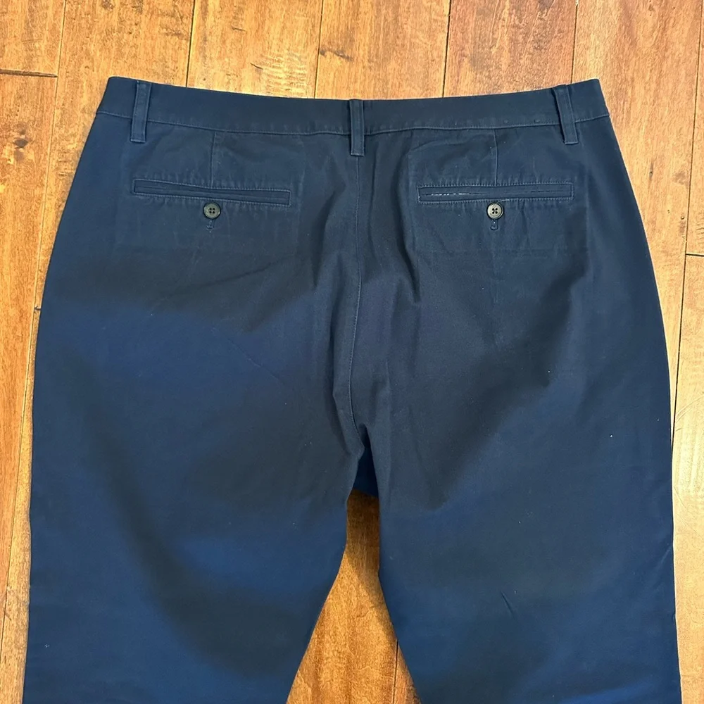 Bonobos Navy Blue Slim Tapered Fit Chinos Pants Sz 38x32 - Picture 6 of 12